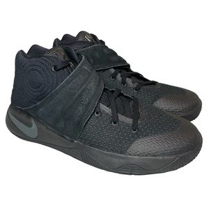 Nike Kyrie 2 Youth Big Kid Black Basketball Shoes Size 7Y ~ 826673-008